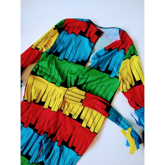 RASTA IMPOSTA Multicolor Horse Pinata Costume Toddler Sz 3T-4T NEW - Picture 3 of 8